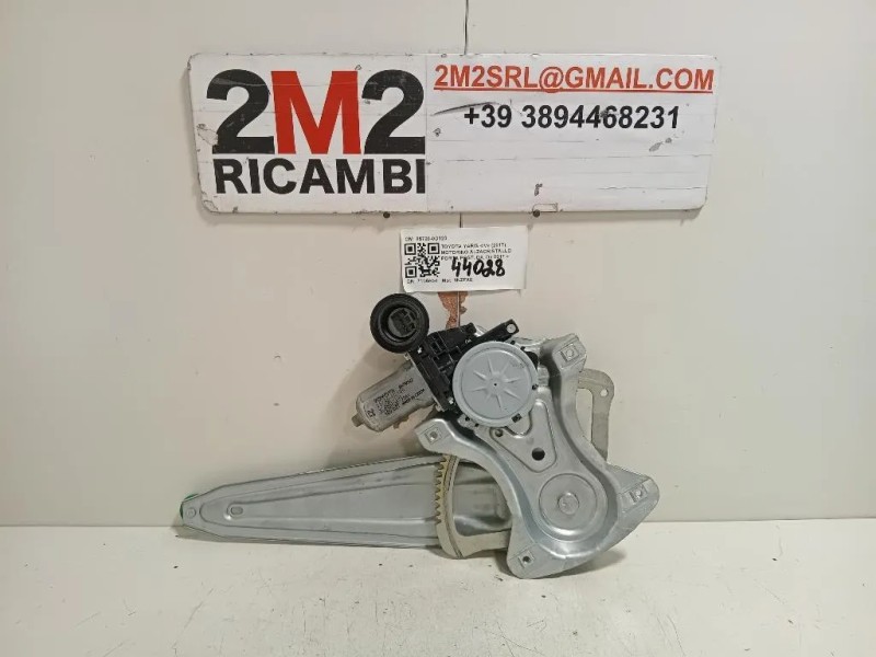 Motorino Alzacristallo Porta POST DX 85720-0D120 Toyota Yaris IV 2017