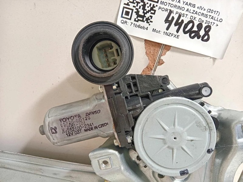 Motorino Alzacristallo Porta POST DX 85720-0D120 Toyota Yaris IV 2017