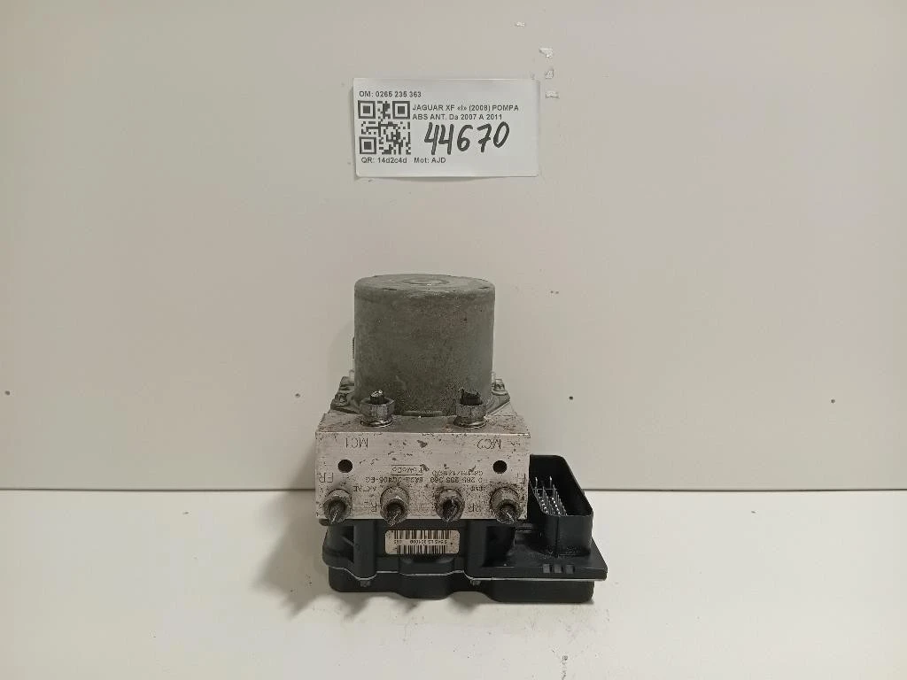 Pompa ABS ANT 0265 235 363 Jaguar XF I 2008