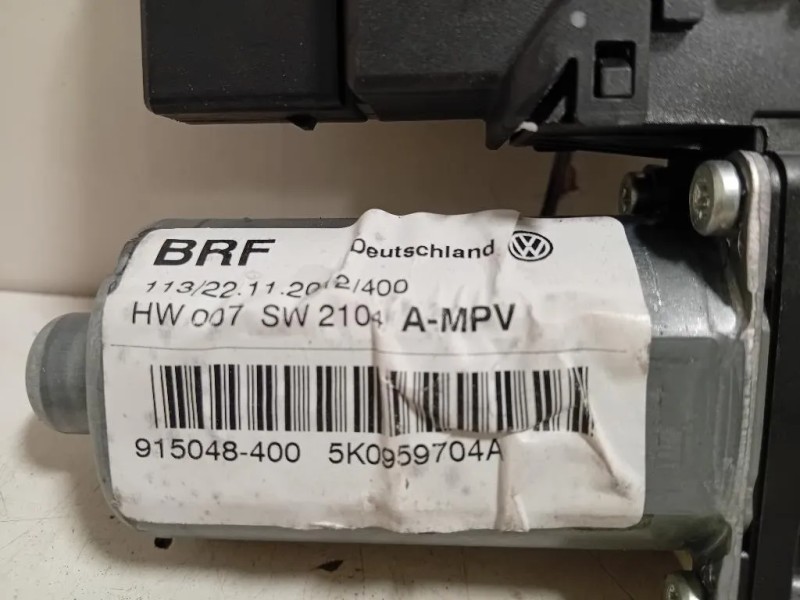 Motorino Alzacristallo Porta POST DX 5K0 959 704 A Volkswagen Touran III 2010