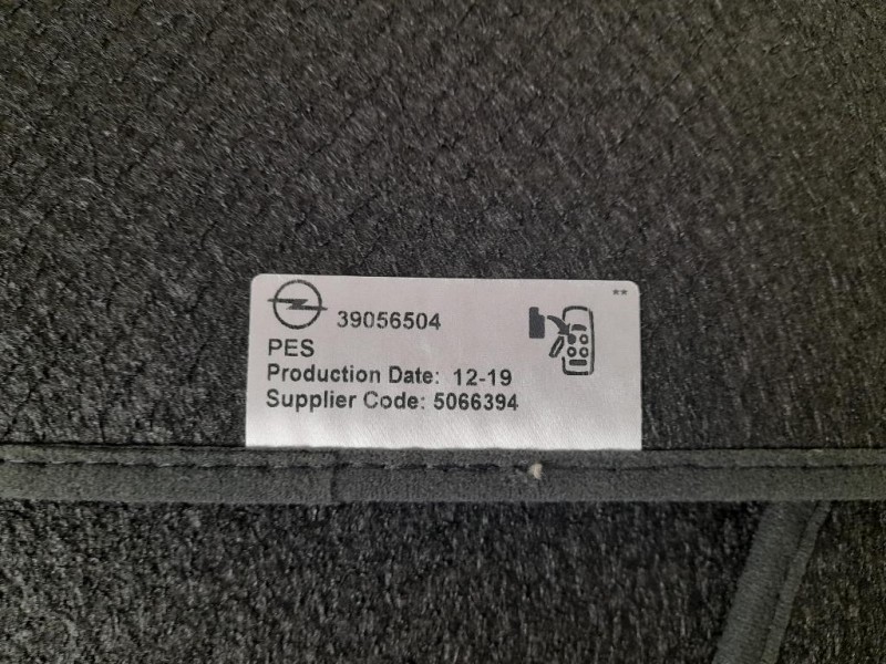 Tappetini Moquette 39056504 Opel Astra K 2016