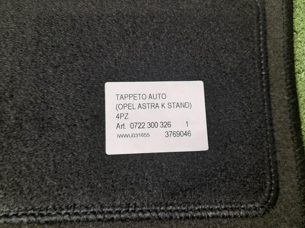 Tappetini Moquette 3769046 Opel Astra K 2016