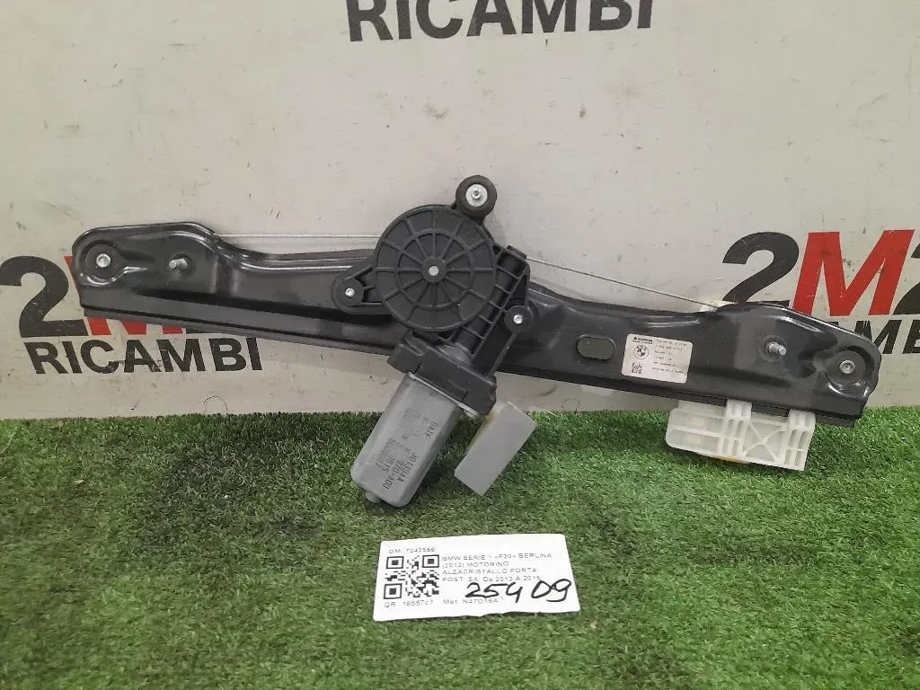 Motorino Alzacristallo Porta POST SX 7242555 Bmw Serie 1 F20 Berlina 2012