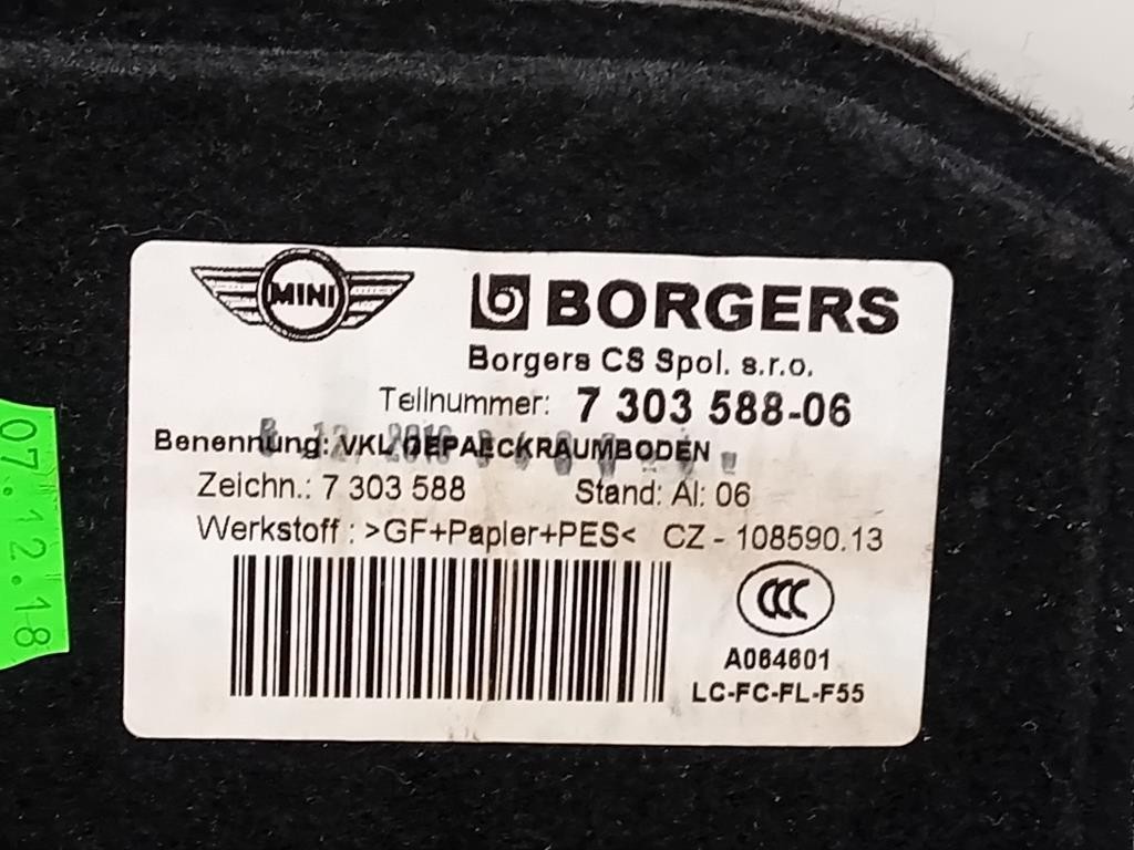 Tappetino Bagagliaio 730358806 Mini MINI Cooper F56 2018