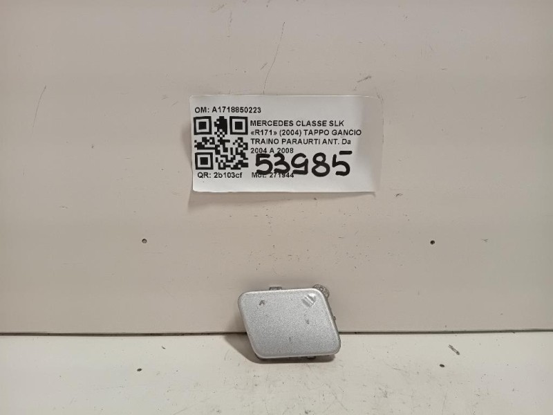 Tappo Gancio Traino Paraurti ANT A1718850223 Mercedes Classe SLK R171 2004