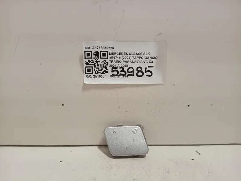 Tappo Gancio Traino Paraurti ANT A1718850223 Mercedes Classe SLK R171 2004