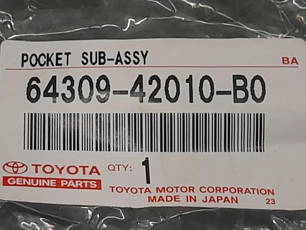 Tasca RETE Bagagliaio 64309-42010-B0 Toyota RAV 4 IV 2016