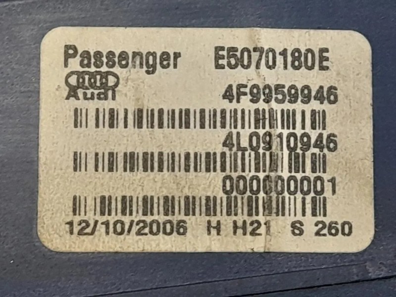 Motorino Apertura Automatica Portello DX 4F9959945 Audi Q5 8RB 2009