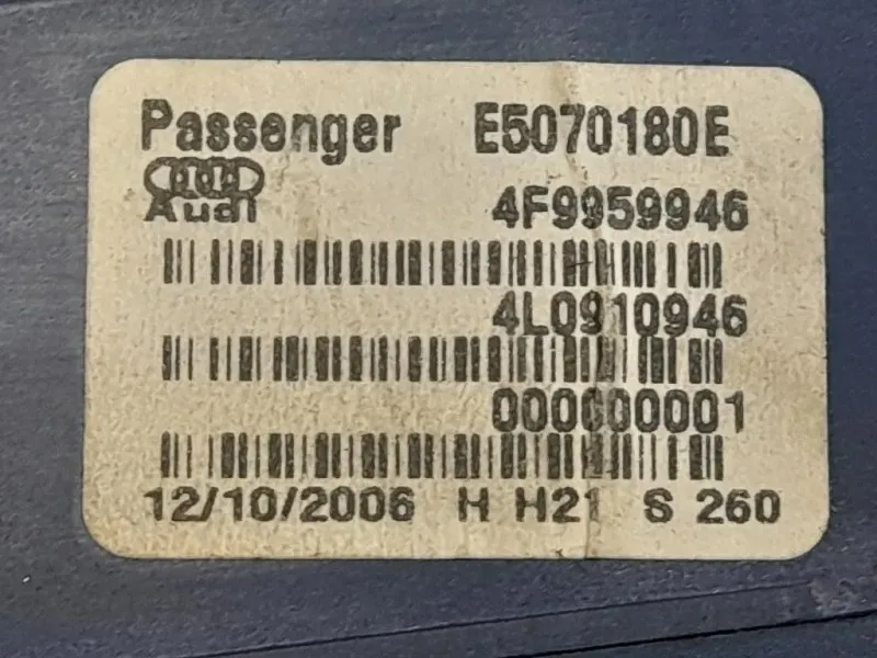 Motorino Apertura Automatica Portello DX 4F9959945 Audi Q5 8RB 2009