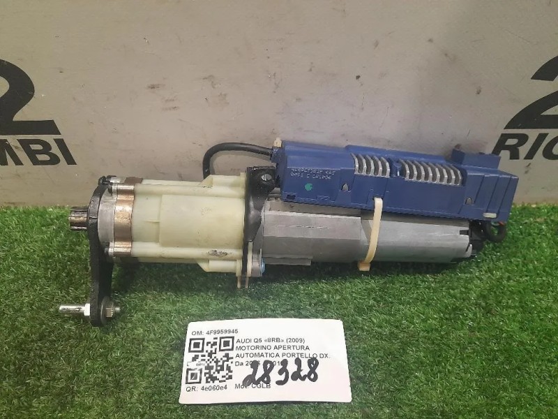 Motorino Apertura Automatica Portello DX 4F9959945 Audi Q5 8RB 2009