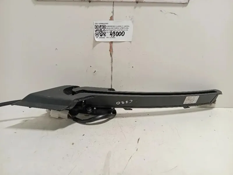 Motorino Apertura Automatica Portello DX A2059063603 Mercedes Classe C W205 2014