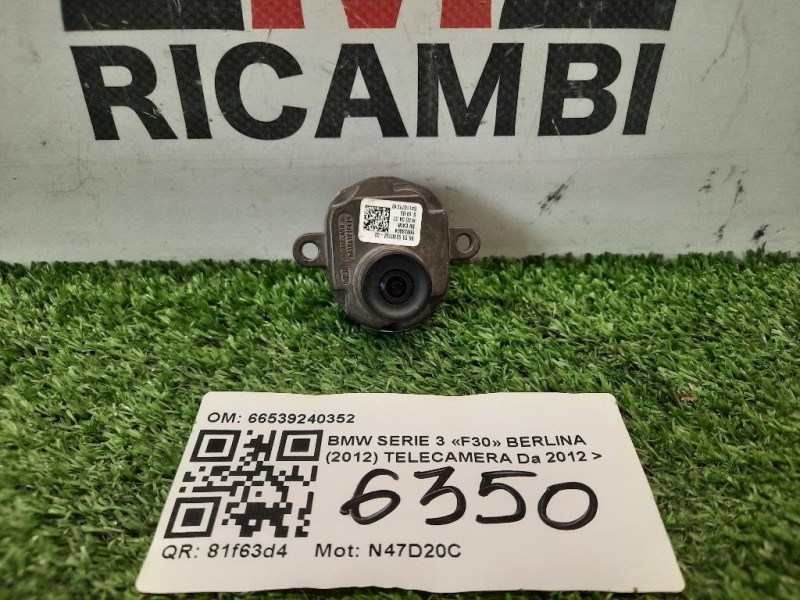 Telecamera 66539240352 Bmw Serie 3 F30 Berlina 2012