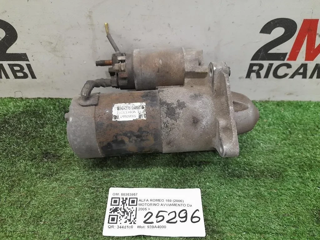 Motorino Avviamento 55353857 Alfa Romeo 159 2006
