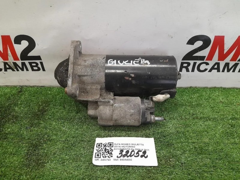 Motorino Avviamento Alfa Romeo Giulietta 2010