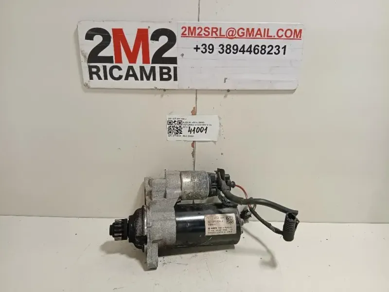 Motorino Avviamento 02T 911 024 J Audi A1 8X1 2010