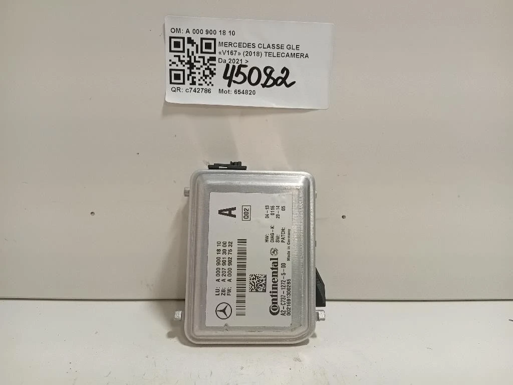 Telecamera A 000 900 18 10 Mercedes Classe GLE V167 2018