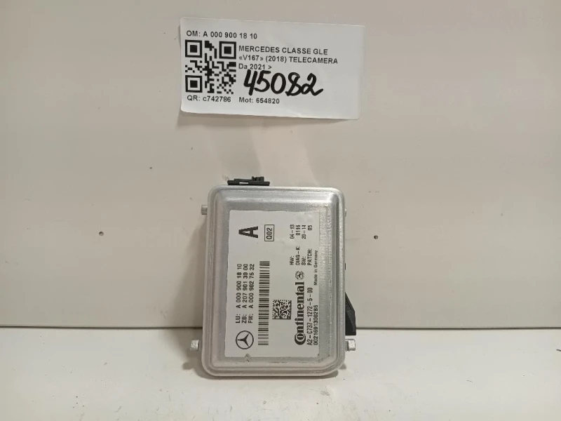 Telecamera A 000 900 18 10 Mercedes Classe GLE V167 2018