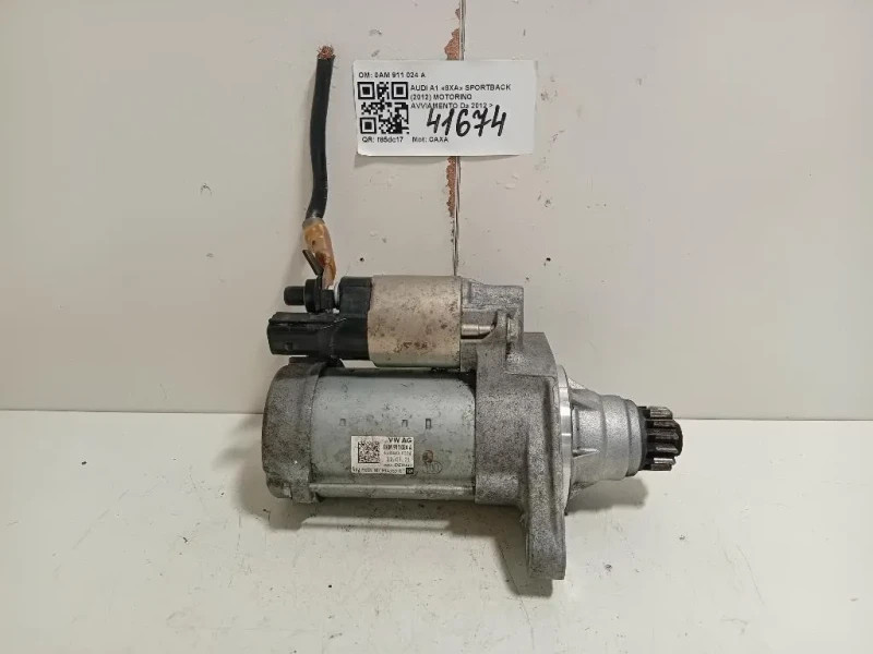 Motorino Avviamento 0AM 911 024 A Audi A1 8XA Sportback 2012