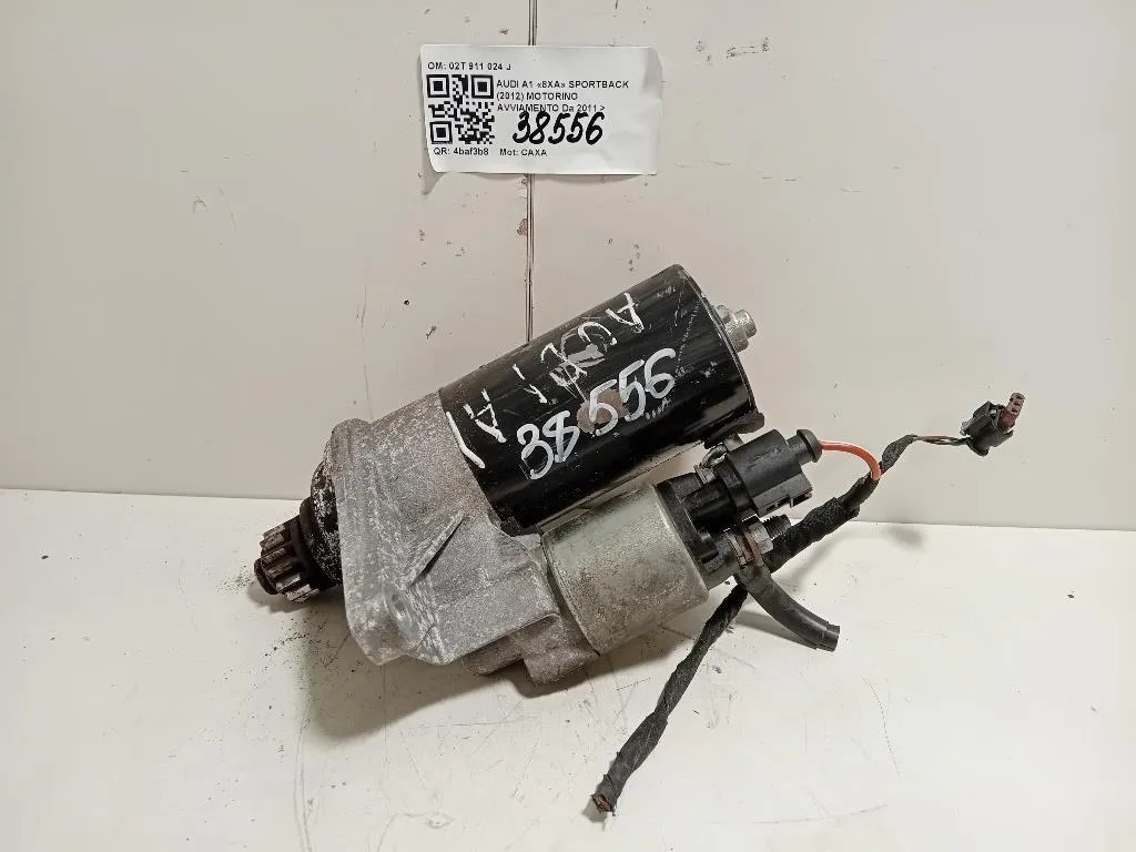 Motorino Avviamento 02T 911 024 J Audi A1 8XA Sportback 2012