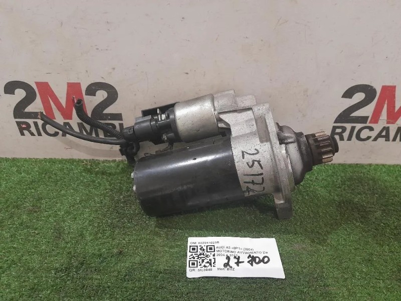 Motorino Avviamento 02Z911023R Audi A3 8P1 2004
