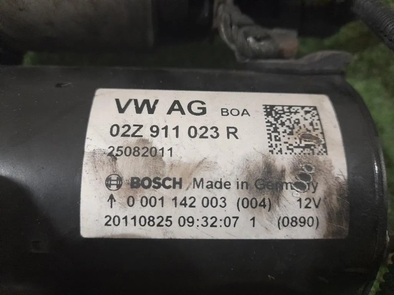 Motorino Avviamento 02Z911023R Audi A3 8P1 2004