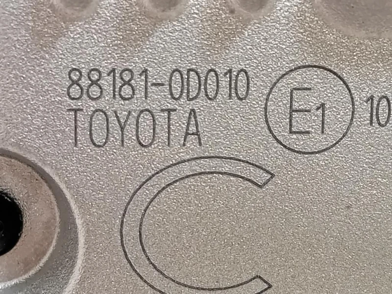 Telecamera 88181-0D010 Toyota Yaris IV 2017