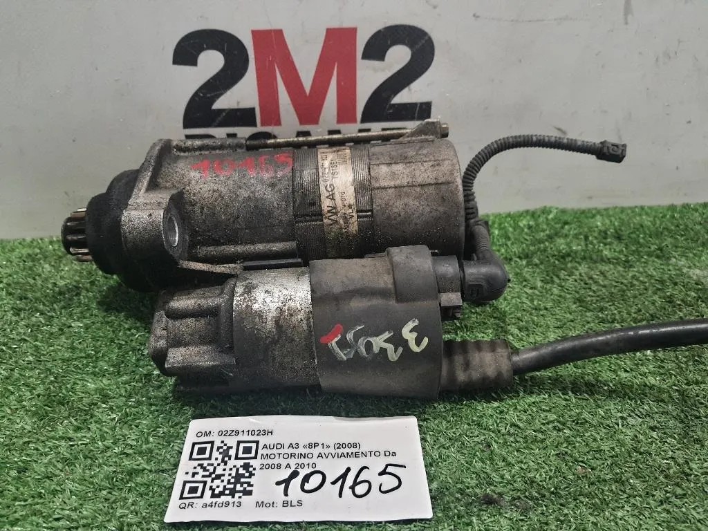 Motorino Avviamento 02Z911023H Audi A3 8P1 2008