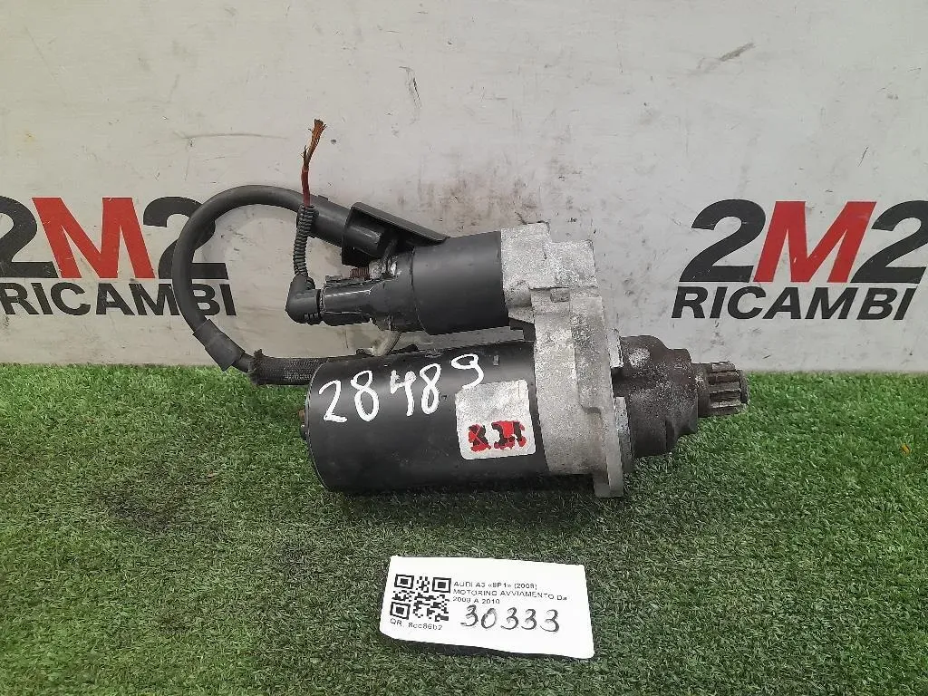 Motorino Avviamento  Audi A3 8P1 2008