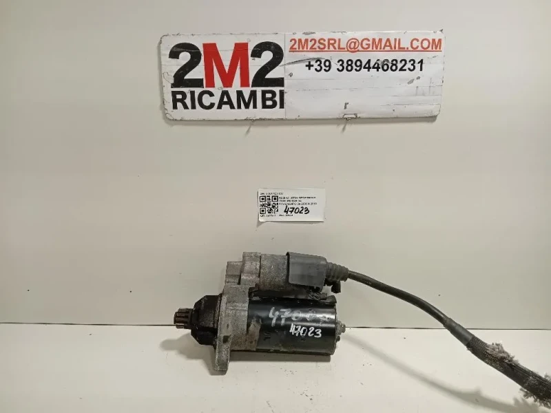 Motorino Avviamento 0 001 123 038 Audi A3 8PA Sportback 2008