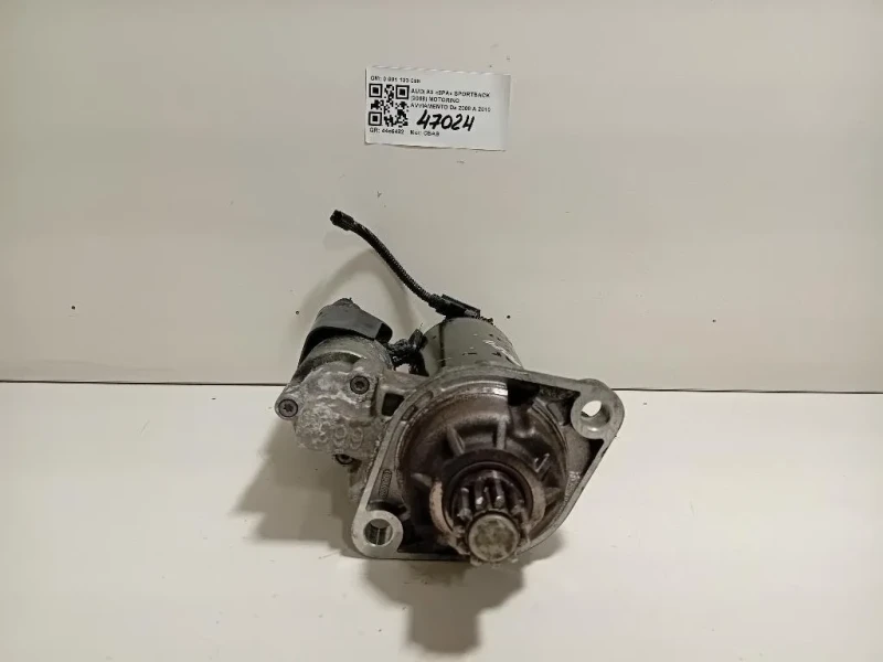 Motorino Avviamento 0 001 123 038 Audi A3 8PA Sportback 2008