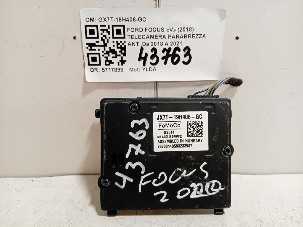 Telecamera Parabrezza ANT GX7T-19H406-GC Ford Focus V 2018