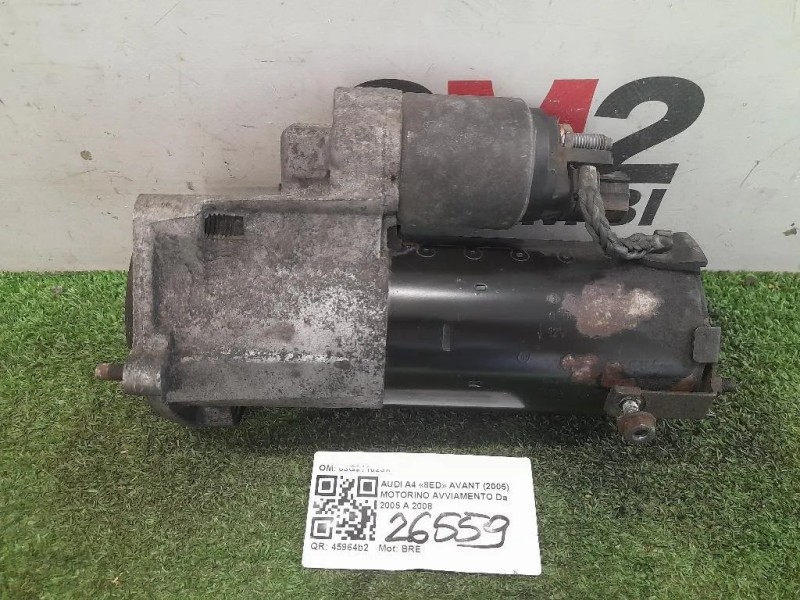 Motorino Avviamento 03G911023X Audi A4 8ED Avant 2005