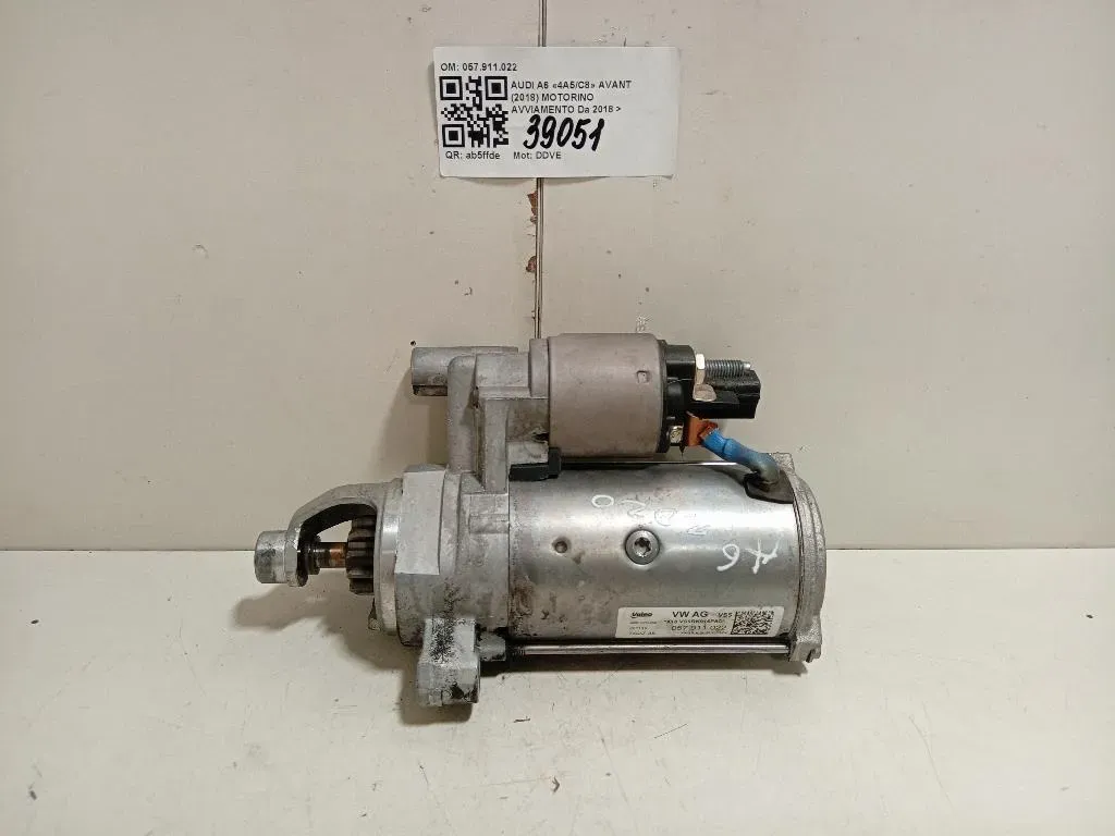 Motorino Avviamento 057911022 Audi A6 4a5c8 Avant 2018