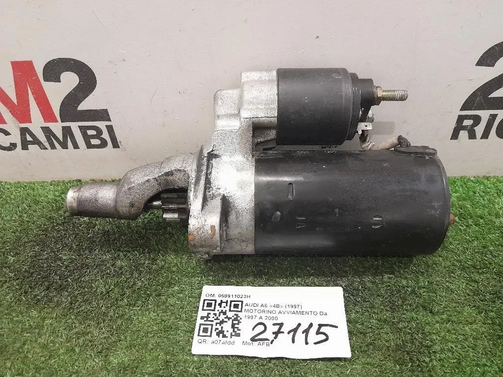 Motorino Avviamento 059911023H Audi A6 4B 1997