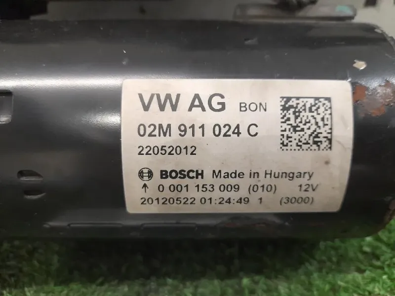 Motorino Avviamento 02M911024C Audi Q3 8UB 2012