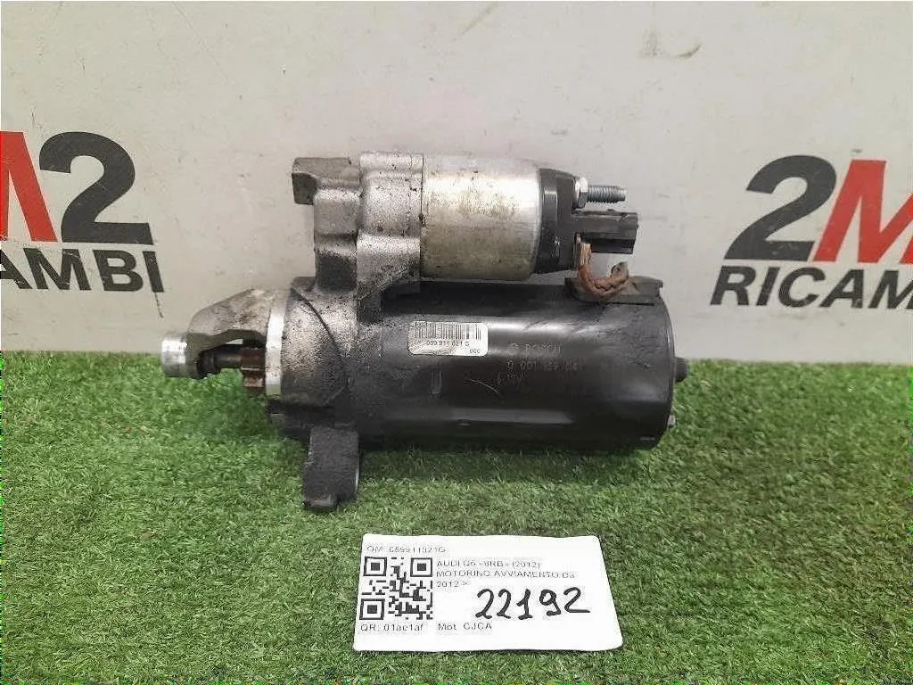Motorino Avviamento 059911021G Audi Q5 8RB 2012