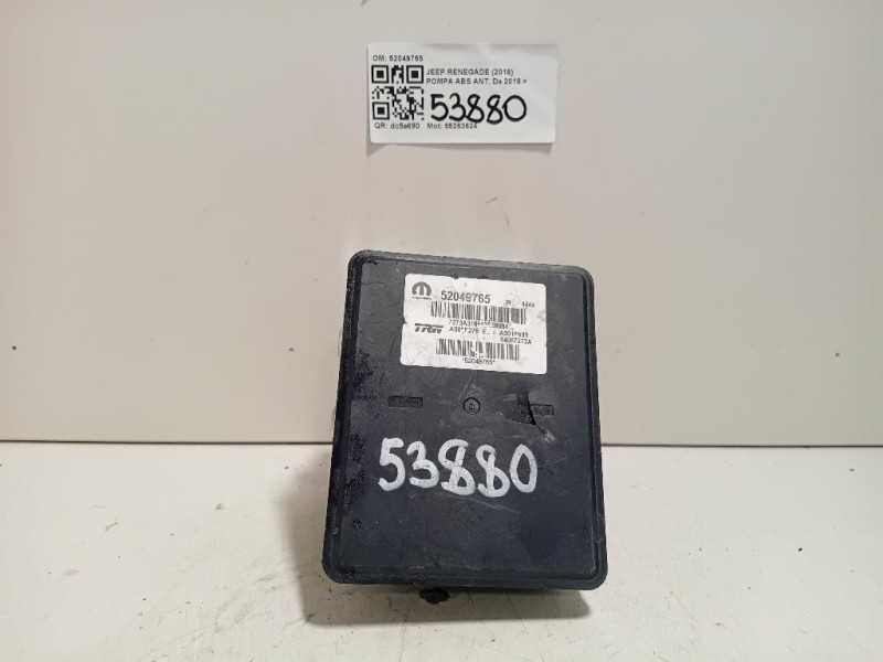 Pompa ABS ANT 52049765 Jeep Renegade 2018
