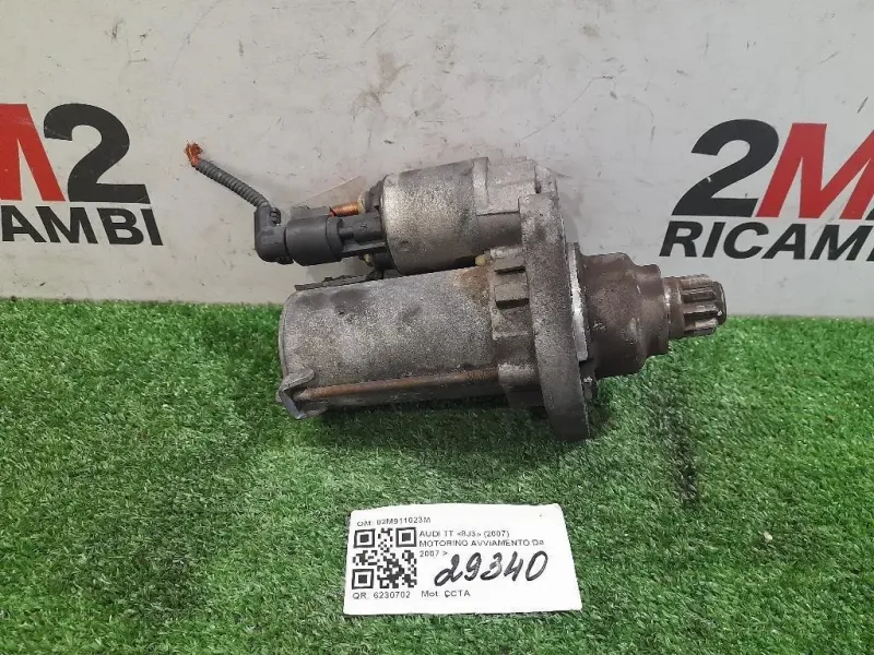 Motorino Avviamento 02M911023M Audi TT 8J3 2007