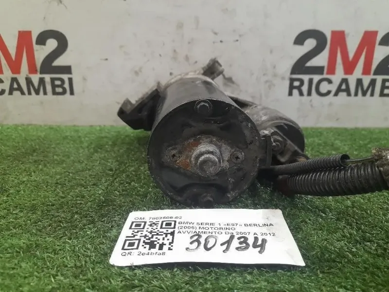 Motorino Avviamento 7802508-02 Bmw Serie 1 E87 Berlina 2005