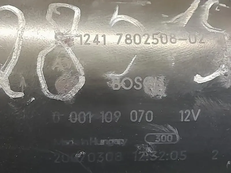 Motorino Avviamento 7802508-02 Bmw Serie 1 E87 Berlina 2005