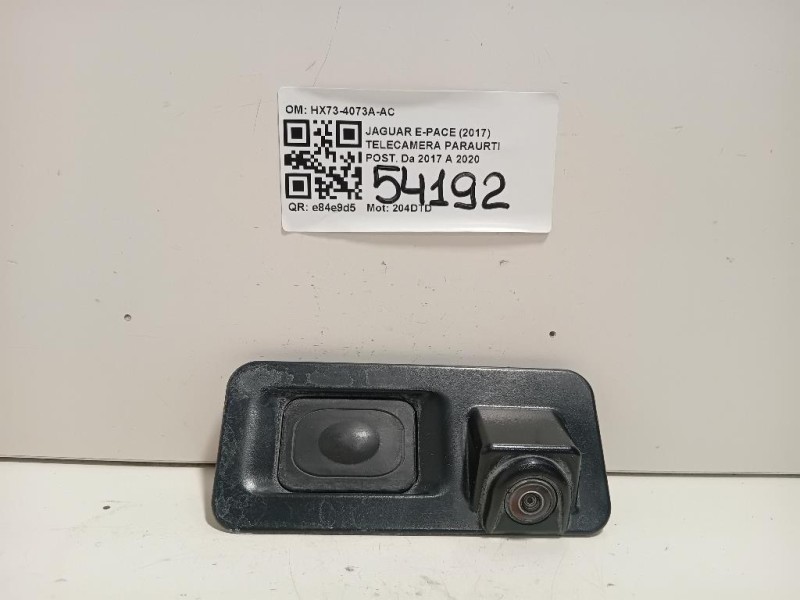 Telecamera Paraurti POST HX73-4073A-AC Jaguar E-pace 2017