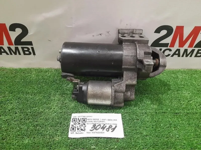 Motorino Avviamento 1241780120302 Bmw Serie 1 E87 Berlina 2005