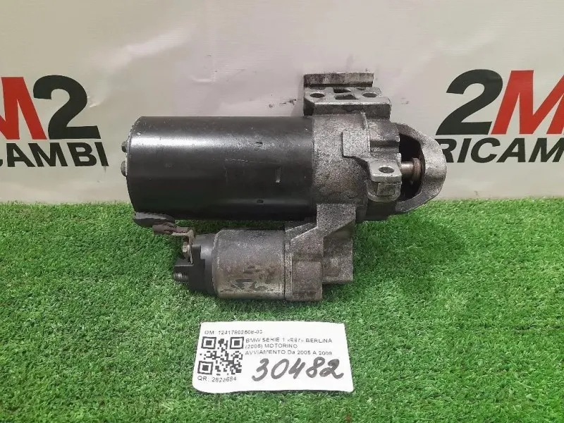 Motorino Avviamento 12417802508-03 Bmw Serie 1 E87 Berlina 2005