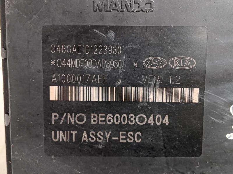 Pompa ABS ANT 58920-3U470 Kia Sportage III 2010