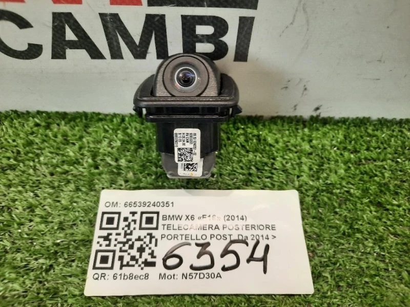 Telecamera Posteriore Portello POST 66539240351 Bmw X6 F16 2014