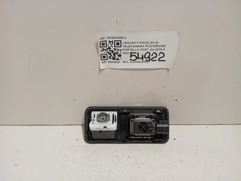 Telecamera Posteriore Portello POST HK83432B10 Jaguar F-pace 2015