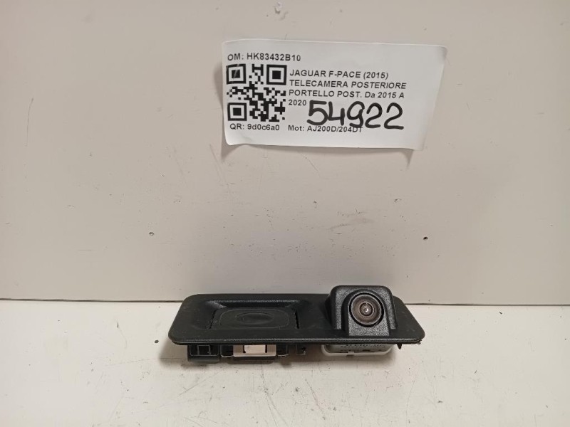 Telecamera Posteriore Portello POST HK83432B10 Jaguar F-pace 2015