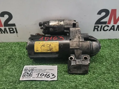 Motorino Avviamento 12418506657 Bmw Serie 3 E93 Cabrio 2007