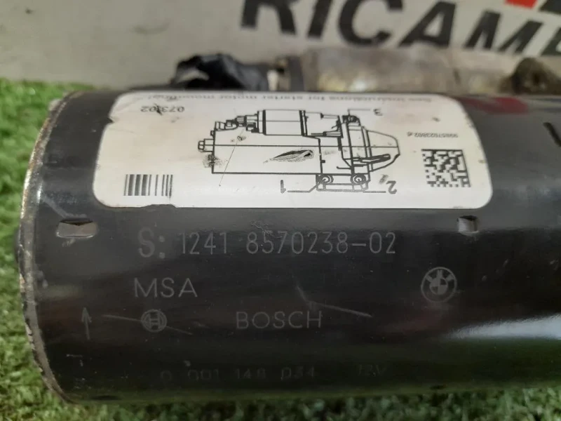 Motorino Avviamento 12418570238 Bmw Serie 5 E60 Berlina 2004