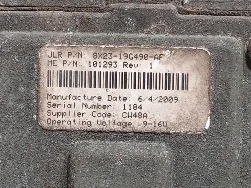 Telecamera Posteriore Portello POST 8X23-19G490-AF TELECAMERA+CABLAGGIO Jaguar XF I 2011